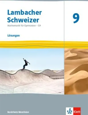 Immagine prodotto di Lambacher Schweizer Mathematik 9 - G9. Lösungen Klasse 9. Ausgabe Nordrhein-Westfalen