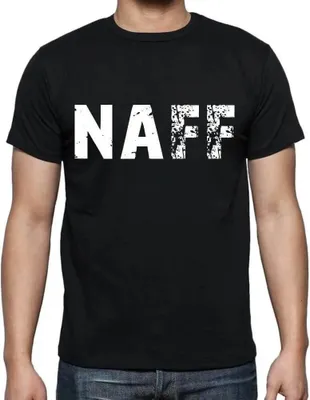 Produktbild von Herren Grafik T-Shirt Naff Öko-Verantwortlich Vintage Jahrgang Kurzarm Lustige Druck Geburtstag Geschenk Mann