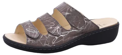 Produktbild von Belvida Damenschuhe Pantoletten Bequem Hausschuh Grau Freizeit