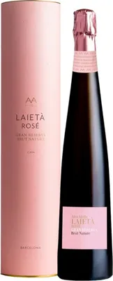Produktbild von Cava Alta Alella Laietà rose estuchado 2021 Schaumwein Spanien Schaumwein 75.00 cl 12.0 %