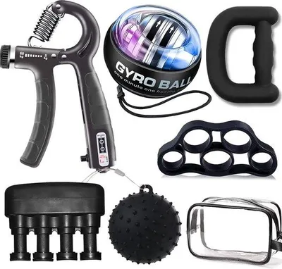 Produktbild von Famanu Handtrainer Set 6-teilig - Ergonomisches Design