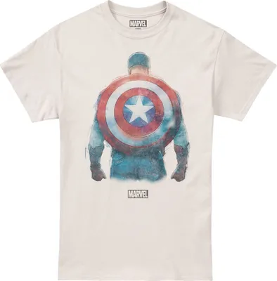 Immagine prodotto di Capitan America - Maglietta da uomo TV2236 (M) (Naturale)