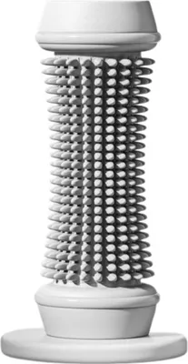 Produktbild von INF Fußmassage Roller aus ABS mit weichen Gummipunkten 18,5cm für Fußgewölbe und Waden Grau