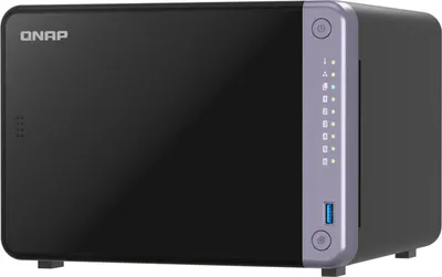 Produktbild von QNAP TS-632X-4G, NAS, Tower, Alpine, Alpine AL-524, 4 GB, DDR4
