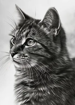 Produktbild von Poster 13x18cm Katzenblick