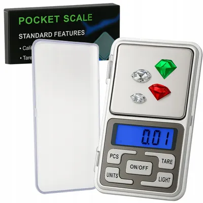 Produktbild von 4NEO Mini Präzisionswaage 200g 0.01g Küchenwaage LCD