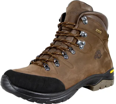 Produktbild von GUGGEN MOUNTAIN Herren Wanderschuhe Bergschuhe wasserdicht Outdoor-Schuhe Walkingschuhe HPM50, Farbe Braun, EU 43