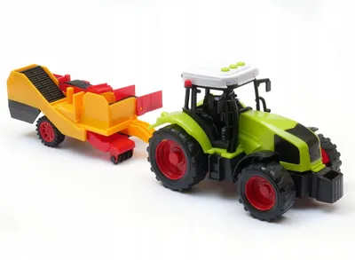 Produktbild von Dromader Traktor mit Kartoffelroder Spielzeugtraktor Licht Ton