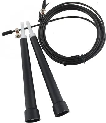 Produktbild von Crossfit Springseil 300 cm - schwarz, 1706