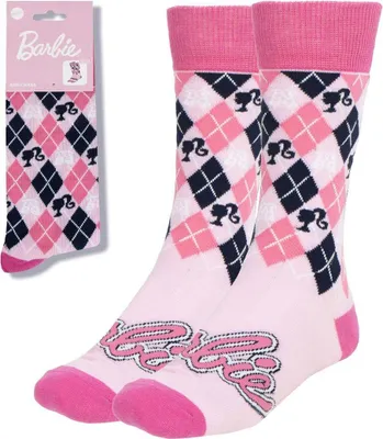 Produktbild von Barbie Socken Logo Pink 36-43