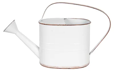 Produktbild von Clayre & Eef Dekoration Gießkanne 40x14x25 cm Weiß Metall