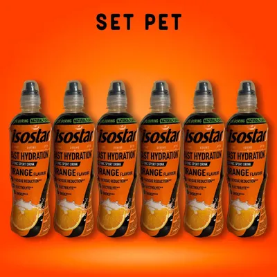 Produktbild von Isostar FAST HYDRATION 6X 500ml ORANGE