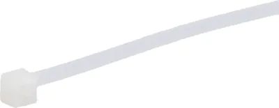 Produktbild von Unitec Kabelbinder 15 cm weiß 100 Stück