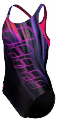 Image de arena Shading Maillot de bain fille Swim-Pro-Back séchage rapide, couleur:noir, tailles enfants:152