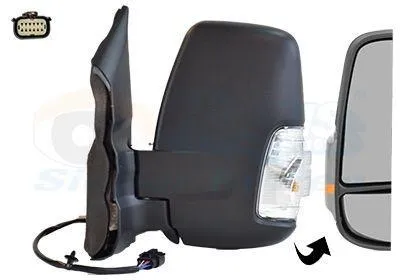 Immagine prodotto di VAN WEZEL 1992815 Specchietto retrovisore esterno sinistro per FORD Transit Mk7 Furgone (V363, FCD, FDD) Convesso Riscaldato