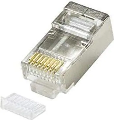 Produktbild von LogiLink Modularstecker CAT5 geschirmt mit Einfädelhilfe 100 Stück