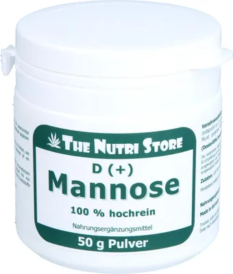Immagine prodotto di The Nutri Store D (+) Mannosio 100% polvere ad alta purezza, 50 g polvere