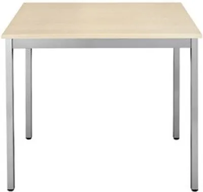 Produktbild von SODEMATUB Mehrzwecktisch ahorn, alu rechteckig, Vierkantrohr alu, 120,0 x 60,0 x 74,0 cm
