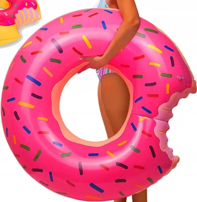 Produktbild von Large Donut Schwimmendes Wasser Material 120Cm Xxl