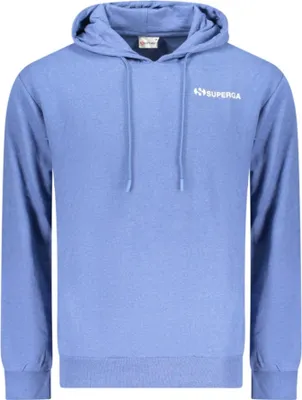 Produktbild von Herren-Kapuzen-Sweatshirt Blau – Komfort ohne Reißverschluss