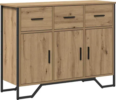 Immagine prodotto di Credenza con cassetto Rovere artigianale 97 x 32,5 x 74,5 cm