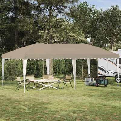 Produktbild von Möbel Pop-up Partyzelt 575 x 290 x 245 cm CremePavillons & Partyzelte - Pavillons & Partyzelte c6613