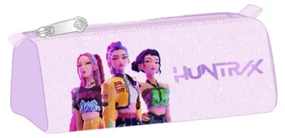 Zdjęcie produktu dla Safta K-pop, "Demon Hunters", kultowy model "Mäppchen", kolor różowy. Dla mężczyzn, jeden rozmiar