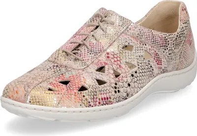 Zdjęcie produktu dla Waldläufer damskie sznurowane buty różowy multi 4