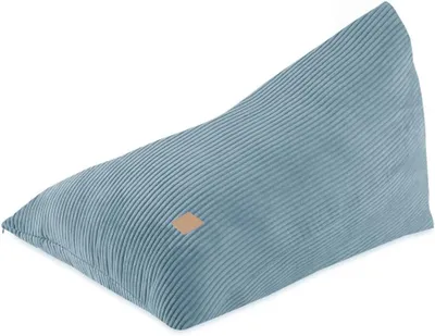 Produktbild von MISIOO 120x80cm Sitzsack Kinder - Komfort für Kinder & Erwachsene - Premium Cord Sitzsack für Gemütlichkeit im Kinderzimmer - Blau