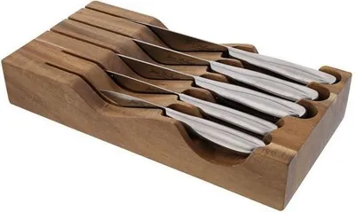 Image de Bloc de 5 couteaux inox - Jean Dubost - BS288520X00232 - storage