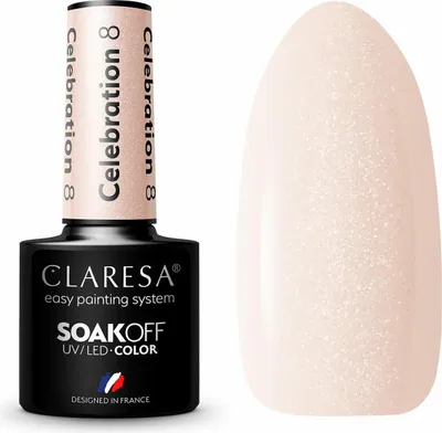 Image de CLARESA Vernis hybride CELEBRATION 8 -5g