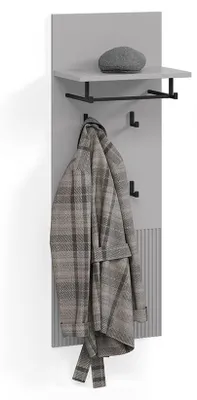 Produktbild von Wandgarderobe Livinity Aterno Grau 43 x 120 cm, Model 58892