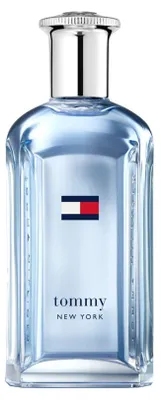 Productafbeelding van Tommy Hilfiger Tommy New York, voor heren, 100 ml, niet navulbaar, geur: bergamot, lavendel, salie, kardamom, koriander, elemi, patchouli, roze peper, amber, cederhout, vetiver
