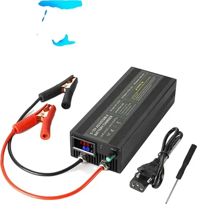 Image de Chargeur de batterie à courant élevé, tension réglable 0-15V, courant réglable 0-60A ,DL60A 128V Clip, prise EU
