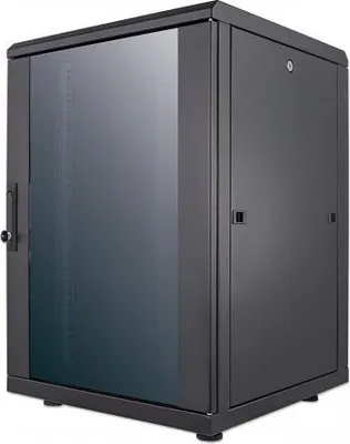 Image de Intellinet 713061 Intellinet Netzwerkschrank 16HE 600x600mm schwarz,unmontiert (Speditionsversand)