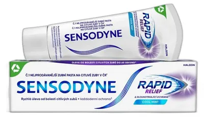 Zdjęcie produktu dla Sensodyne Rapid Relief pasta do zębów Toothpaste Cool Mint 75 ml