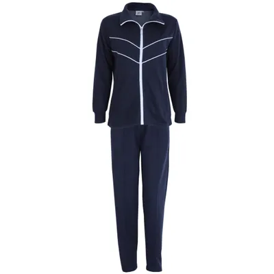 Produktbild von Herbold Sportswear Damen Freizeitanzug Gr.38 marine-weiß (FA1073D)