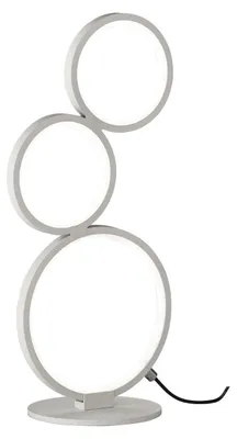 Immagine prodotto di Lampada tavolo da Interno a LED in Metallo Bianco Opaco
