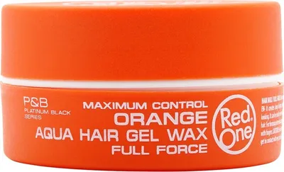 Produktbild von RED ONE Aqua Hair Gel Wax  Orange 150ml