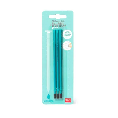 Produktbild von Refill Erasable Pen - Turquoise - Pack 3 Pcs