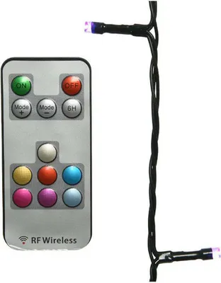 Produktbild von Kaemingk Lumineo LED Lichterkette Dancing Lights 100 LED bunt 9,9m grün außen