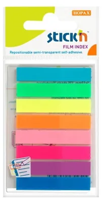 Obrázok produktu pre Stick'n Zakładki indeksujące samoprzylepne, mix 8 neonowych kolorów