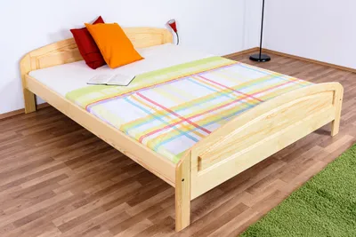 Produktbild von Bett Kiefer 160 x 200 cm Natur