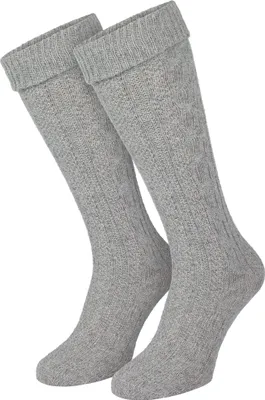 Produktbild von Trachten Kniestrümpfe Kniebundstrümpfe für Damen & Herren mit Zopfmuster