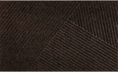 Produktbild von wash+dry Schmutzfangmatte Dune Stripes Dark Brown - 60 x 90 cm