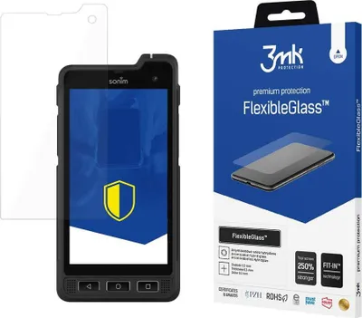 Produktbild von 3mk Display Hybridglas FlexibleGlass für Sonim XP8 0,3mm 7H
