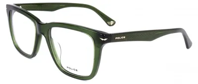 Produktbild von Police VPLN19 Shiny transparent green 53/18/145 Herren Brillen
