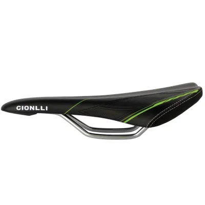 Produktbild von Dresco 5250307, Fahrradsattel, Frauen, Schwarz, Silber, Einfarbig, Taiwan