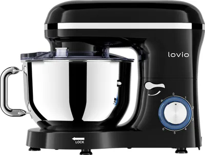 Produktbild von Planetenrührer Lovio ChefAssistant schwarz LVSTM01BK