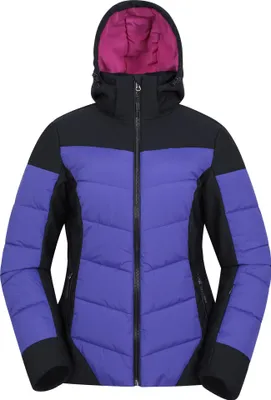 Obrázek produktu pro Mountain Warehouse - Dámská lyžařská bunda s vycpávkami "Resort" MW2264 (40 CZ) (Purple)